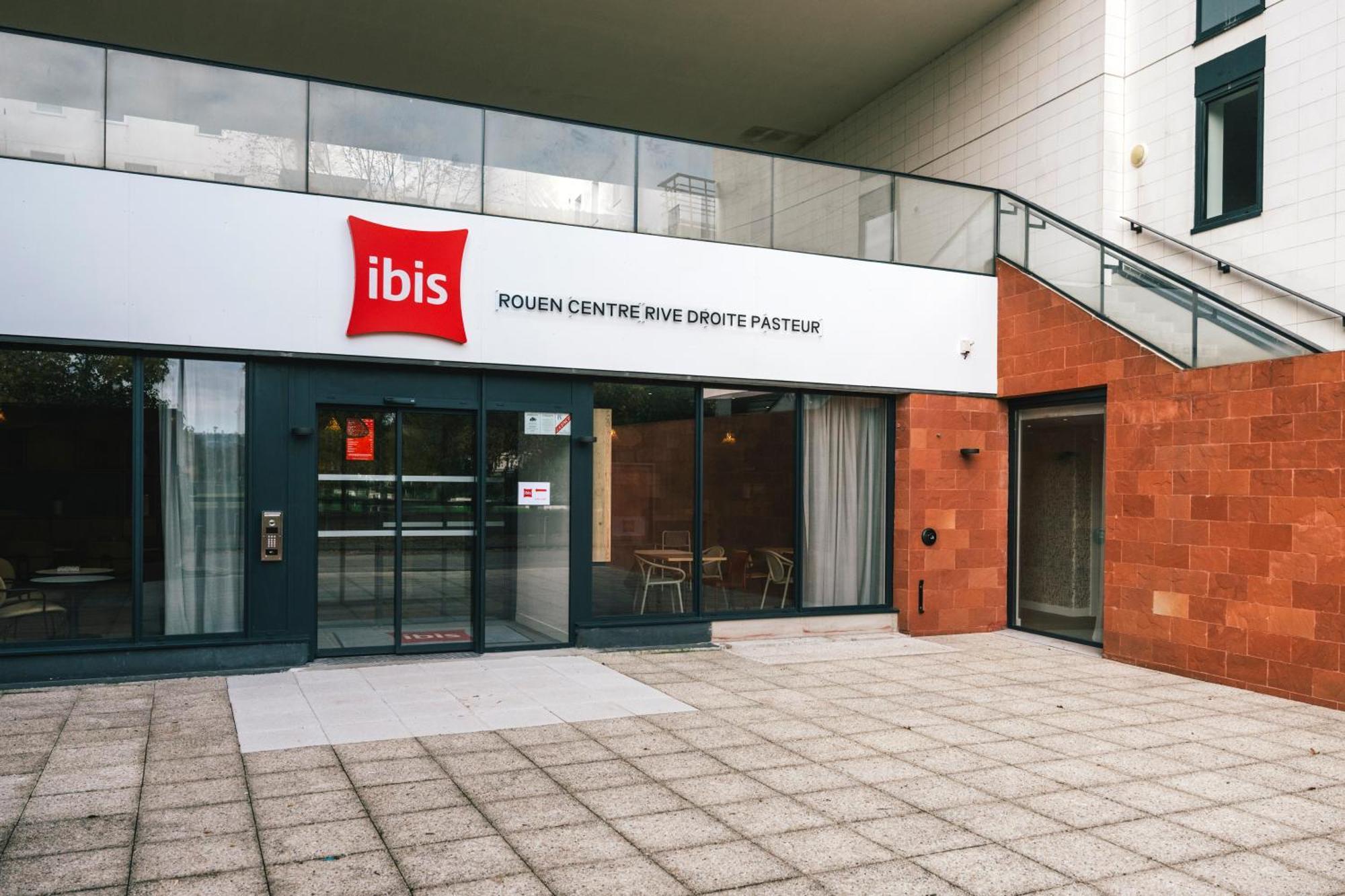 Hotel Ibis Rouen Centre Rive Droite Pasteur Exterior foto